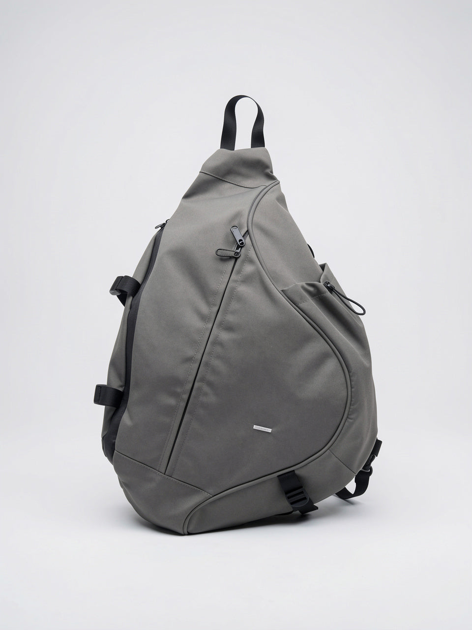 Grande Capacité Homme Bandoulière Poches Sacoche - Gris