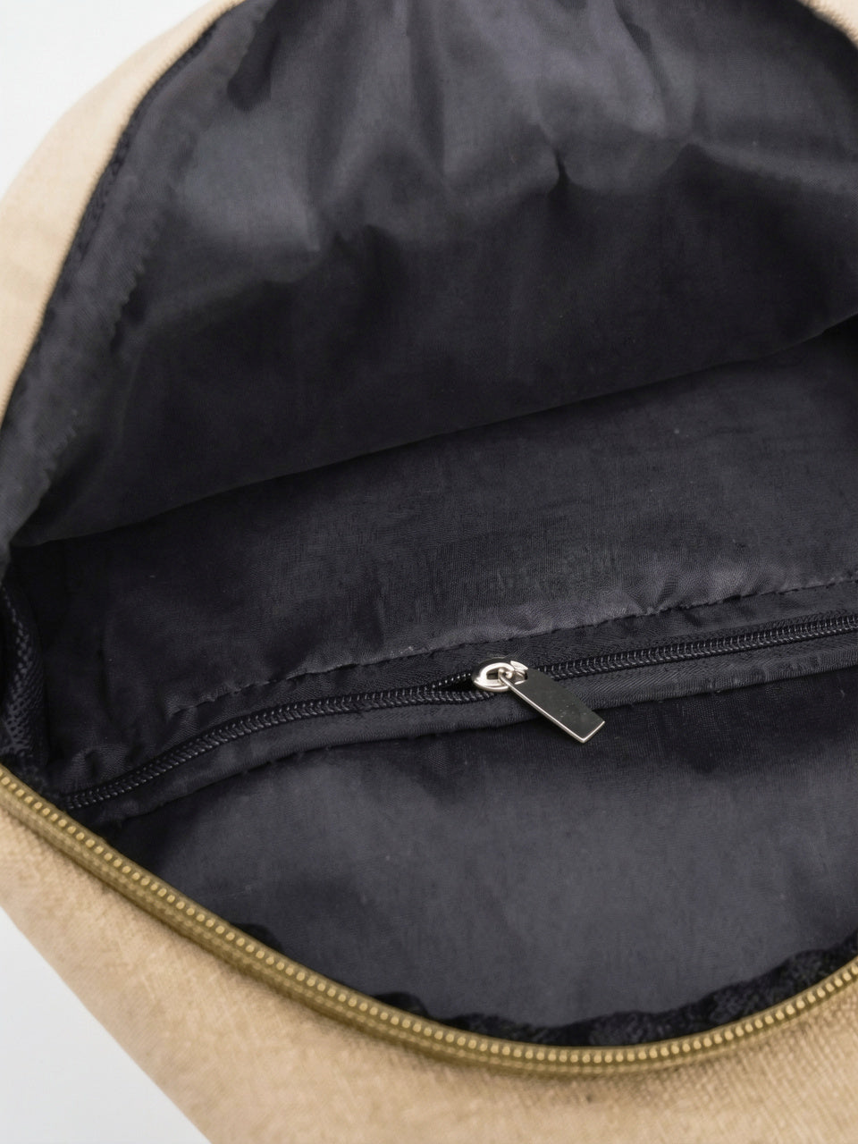 Petit Sac à Dos en Toile Zippée Bandoulière - 5