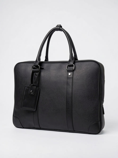 Porte-Document Homme de Travail Cuir Ordinateur - 40cm x 30cm x 7cm