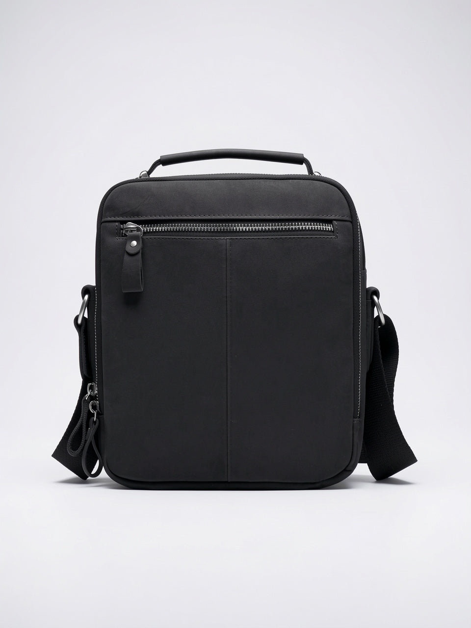 Sac Bandoulière pour Homme Poches en Véritable Cuir - 13