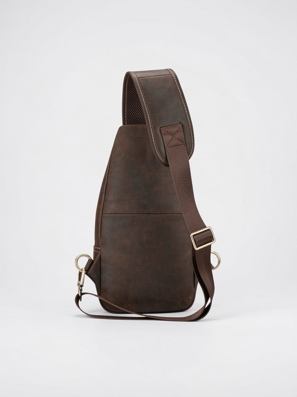 Sacoche Bandoulière Homme Cuir de Vache Zippée - 2