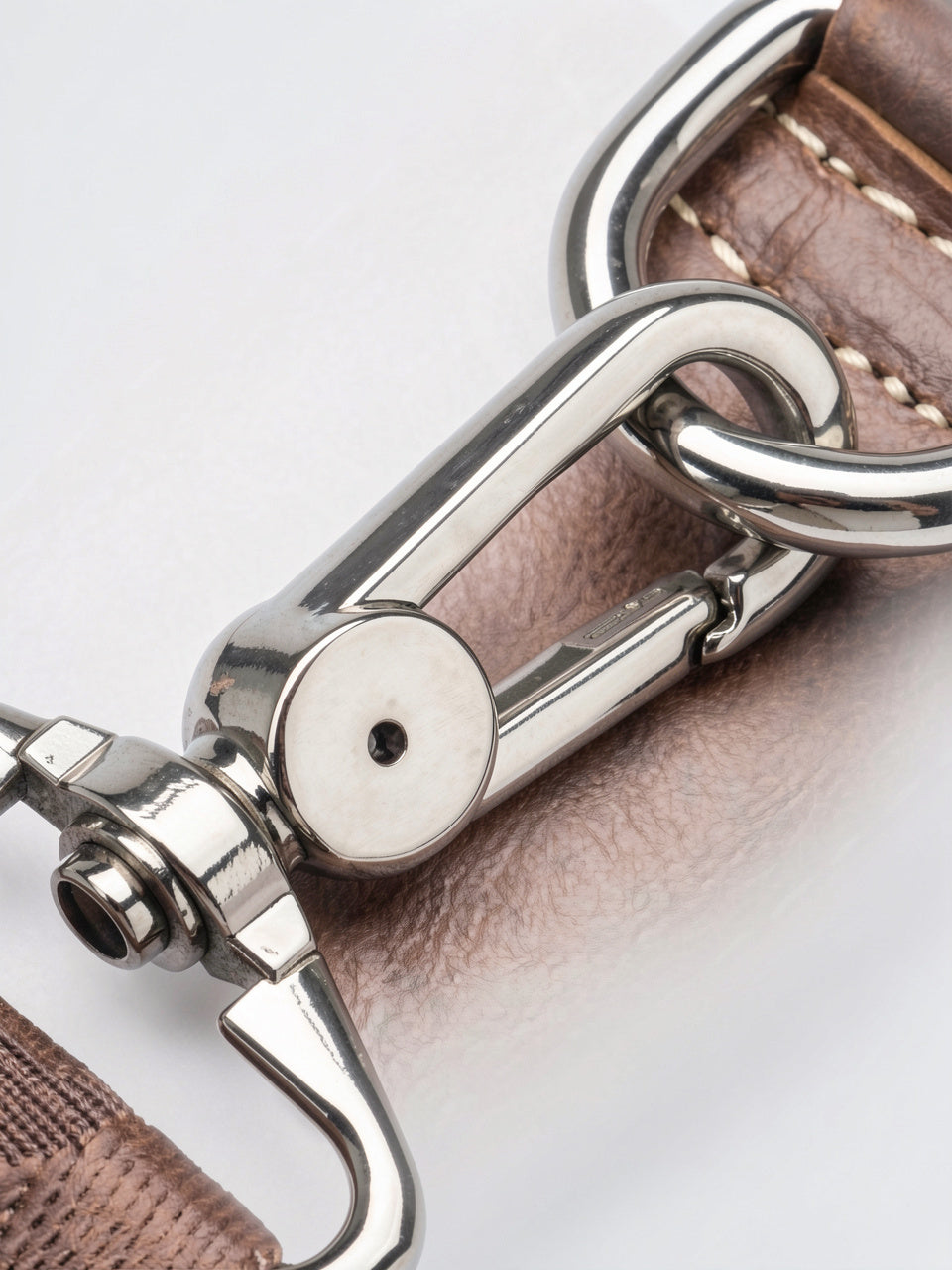 Sacoche Bandoulière Homme en Cuir Résistante Compacte Réglable - 7