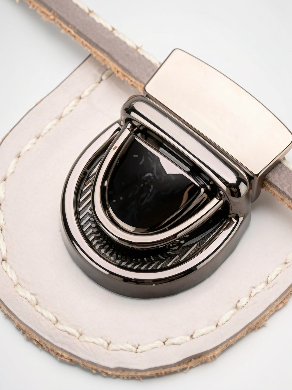 Sacoche Bandoulière Homme en Cuir Résistante Compacte Réglable - 8