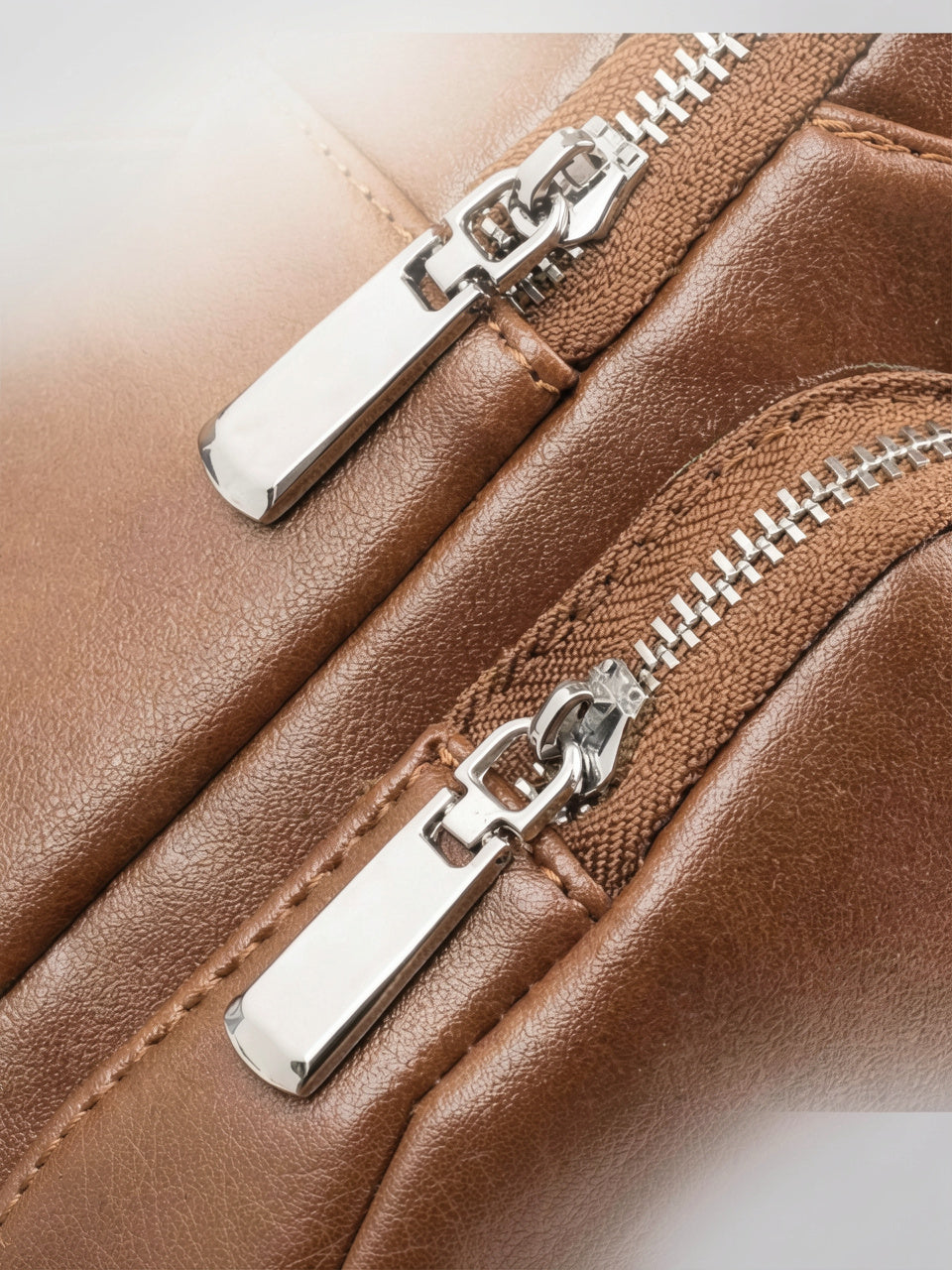 Sacoche Bandoulière Raffinée Homme Cuir Imperméable - 10