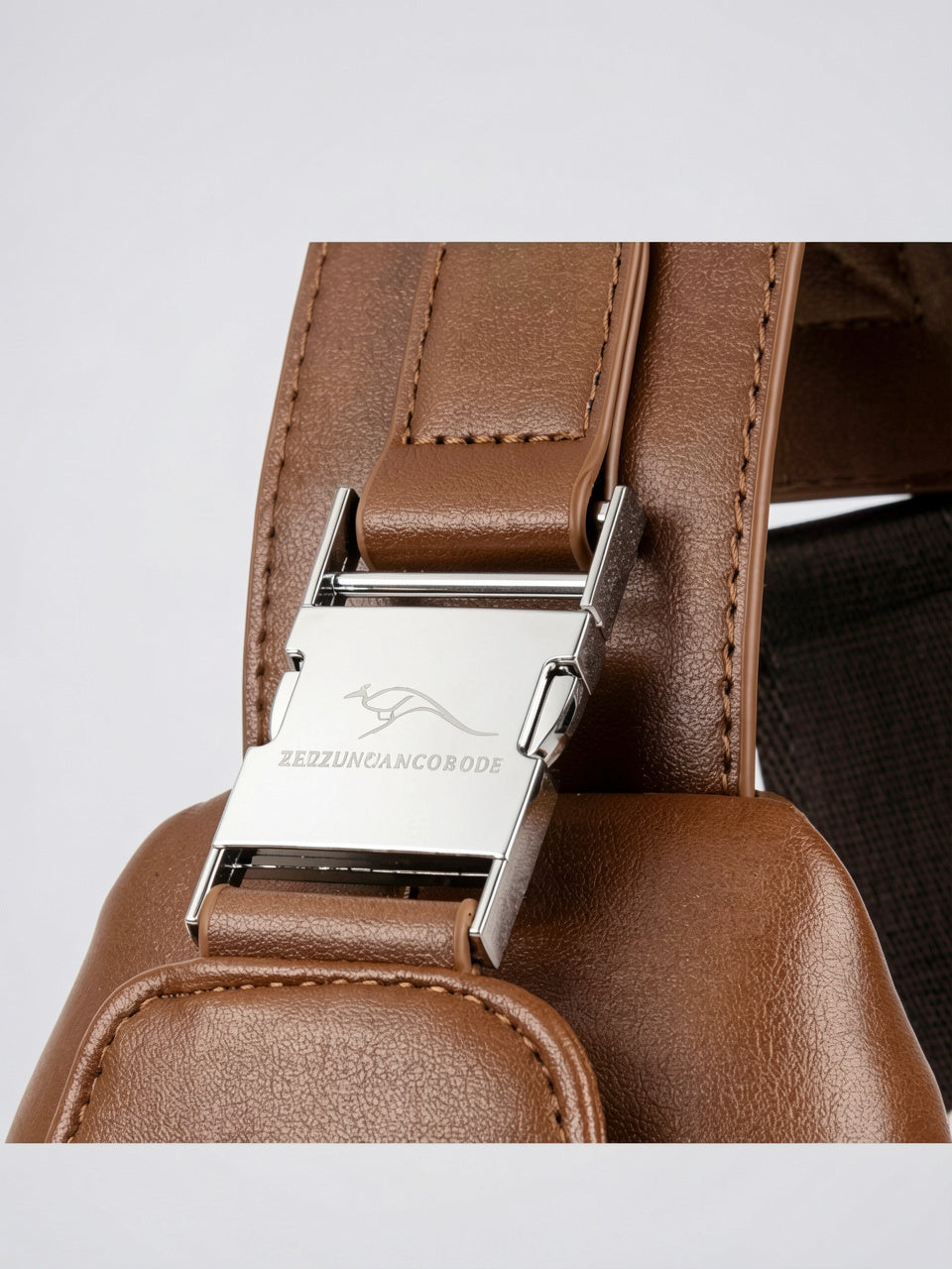 Sacoche Bandoulière Raffinée Homme Cuir Imperméable - 11
