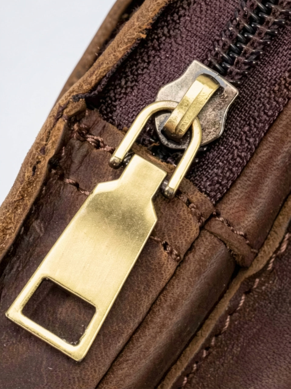 Sacoche Ceinture Cuir Homme Poche Téléphone - 5