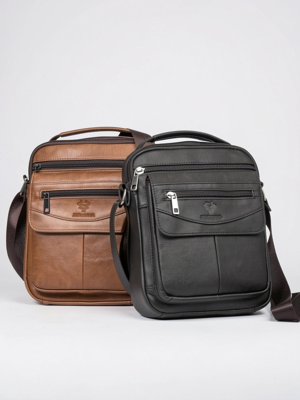 Sacoche Cuir Bandoulière Homme 2 Coloris Tablette - 3