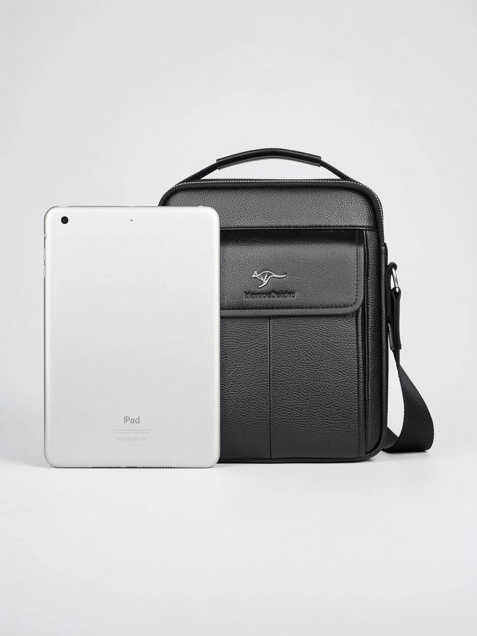 Sacoche en Cuir Bandoulière Spacieuse Zippée Pochette - 6
