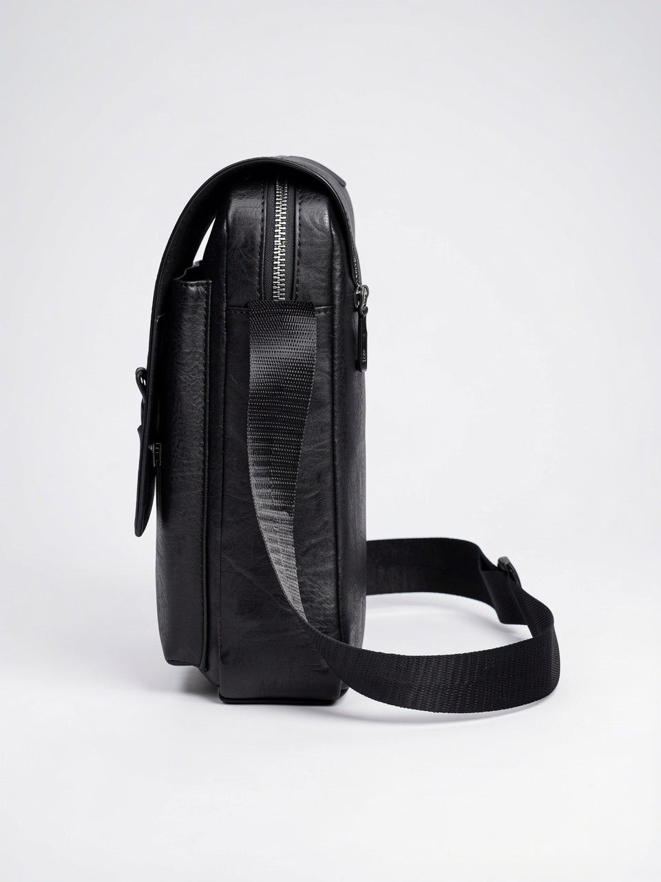 Sacoche en simili cuir rétro style bandoulière poches - 8