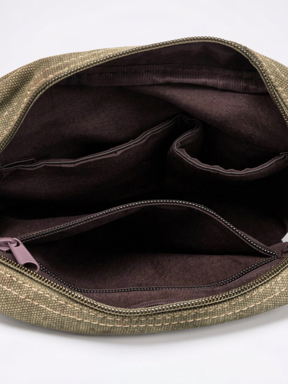 Sacoche Épaule Canvas Bandoulière Sangle Réglable Rabat Homme - 16