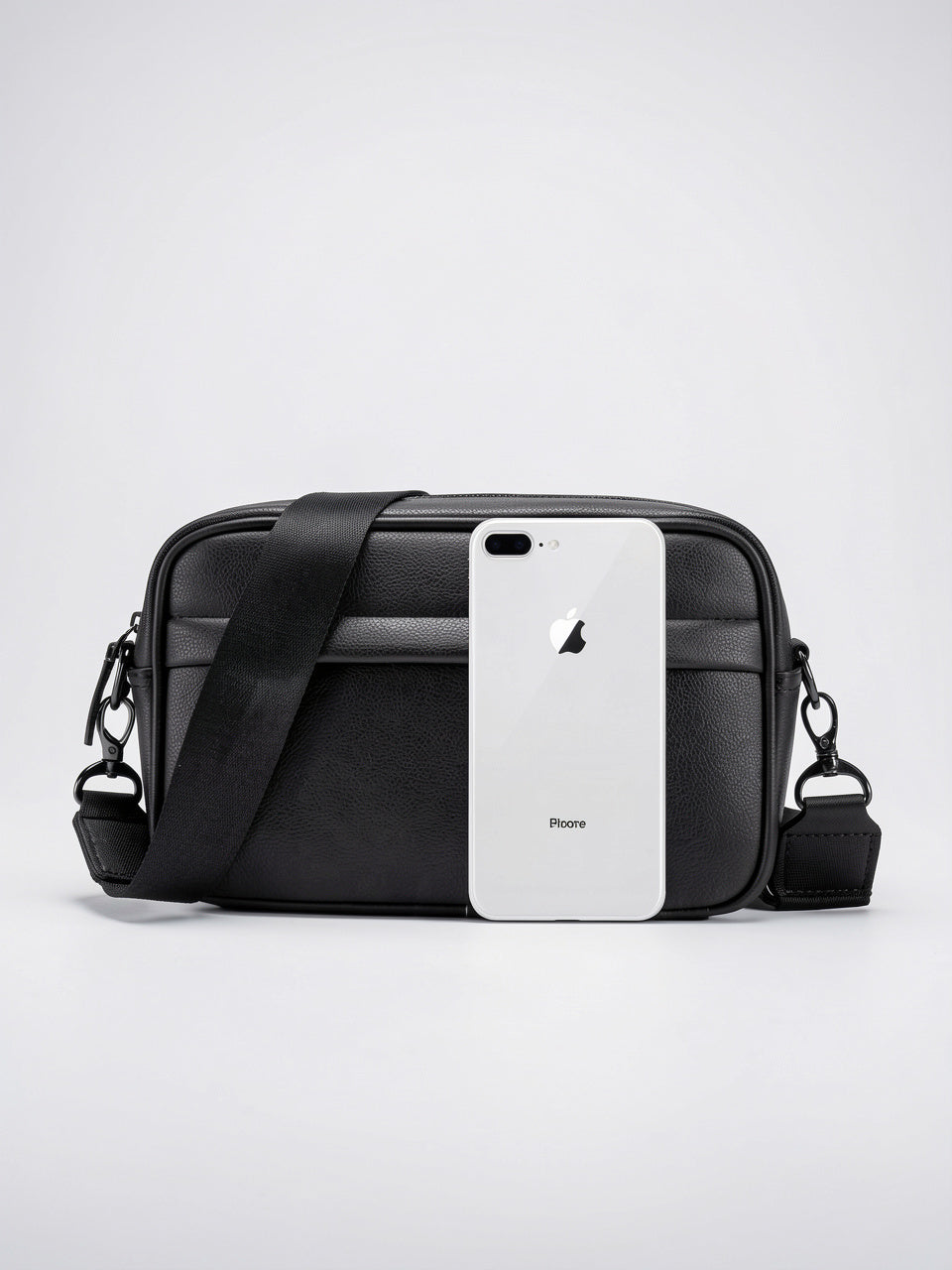 Sacoche Homme Rectangulaire Bandoulière Cuir Travail - 12