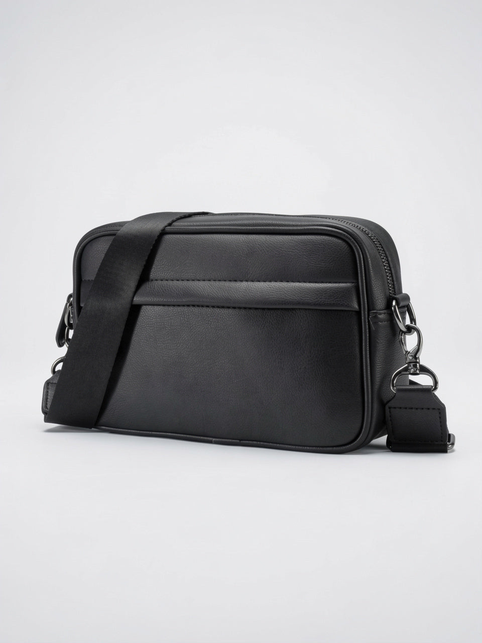 Sacoche Homme Rectangulaire Bandoulière Cuir Travail - 5