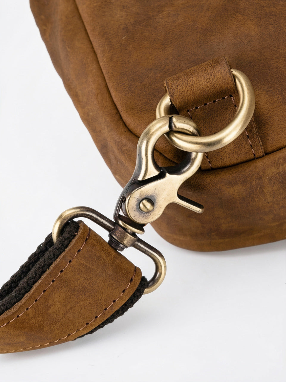 Sacoche Poitrine Bandoulière Homme Cuir Portée Zippée Compacte - 12