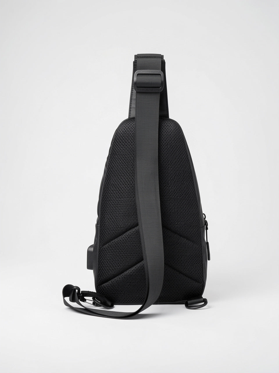 Sacoche Poitrine Luxe Homme Nylon Zippée Compacte - 4