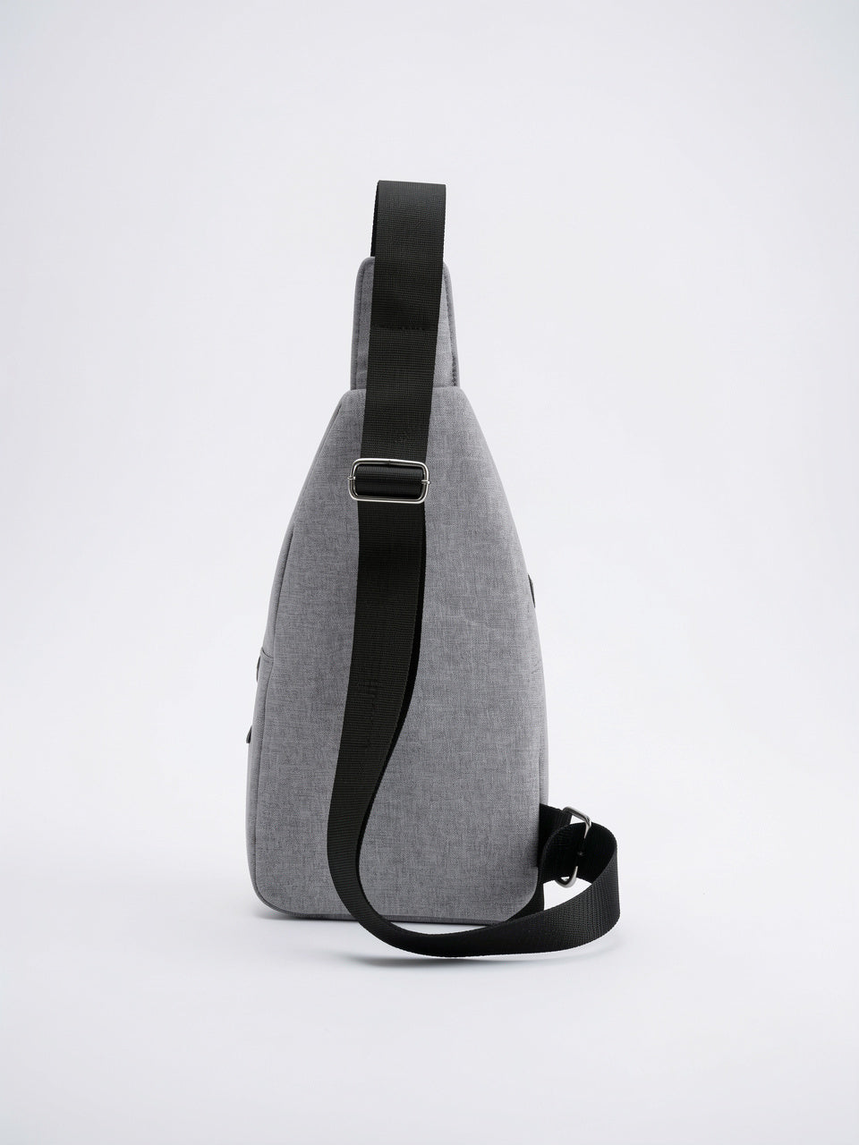 Sacoche Zippée Compacte Bandoulière Homme en Toile Légère - 8